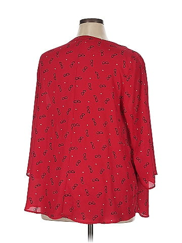 Catherines 3/4 Sleeve Blouse (view 2)