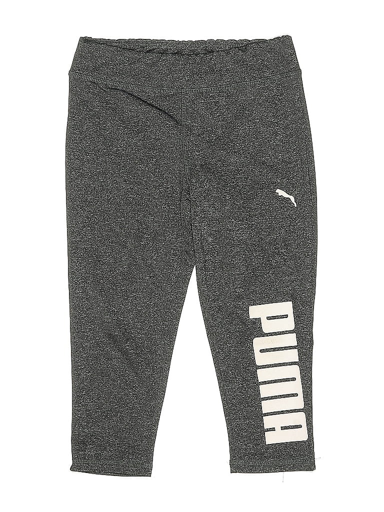 Pre-owned Puma Kids' Sweatpants In Gray