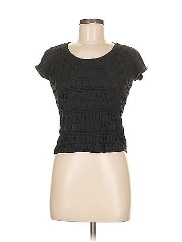 August Silk Short Sleeve Silk Top (view 1)