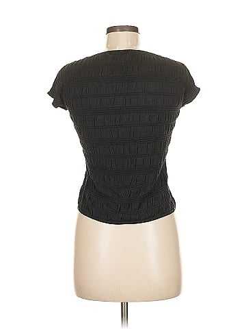 August Silk Short Sleeve Silk Top (view 2)