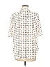 Ann Taylor Factory 100% Polyester Ivory Short Sleeve Blouse Size M - photo 2
