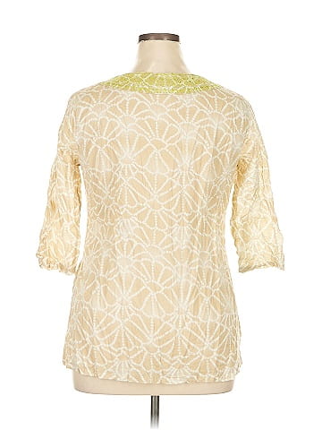 Calypso St. Barth 3/4 Sleeve Blouse (view 2)