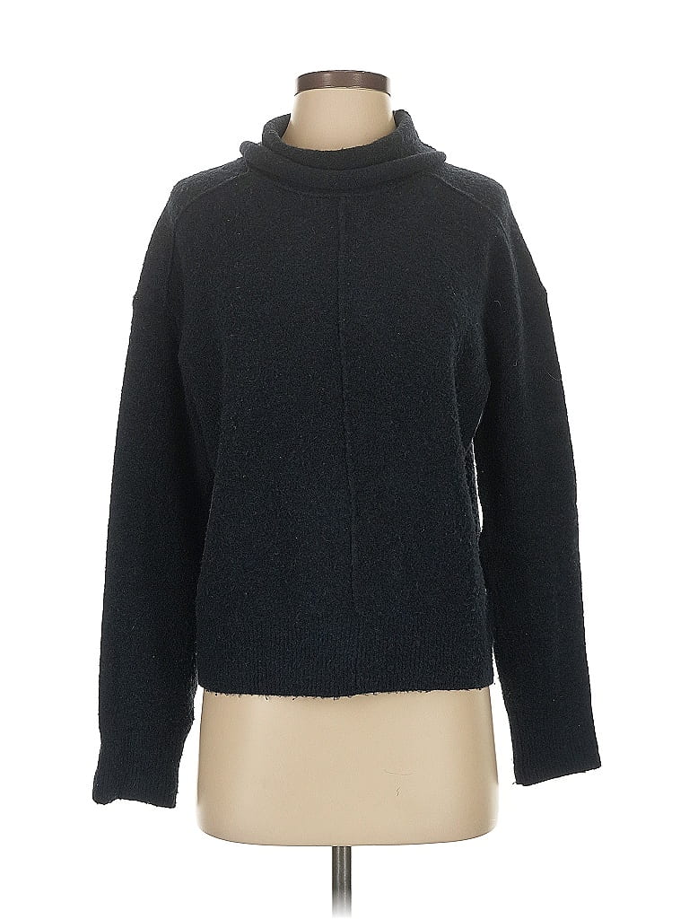 Pre-owned Banana Republic Turtleneck Sweater In Blue