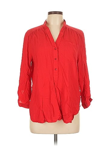 Intro 3/4 Sleeve Button-Down Shirt (view 1)
