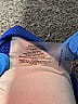 Unbranded Solid Blue Swimsuit Top Size S - photo 3