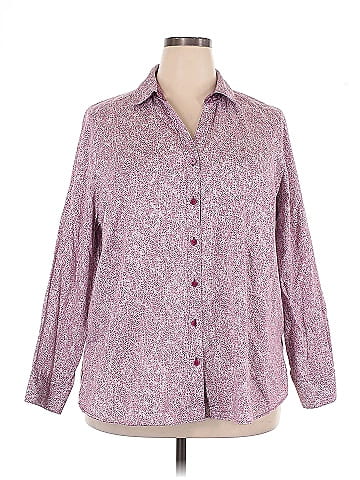 Foxcroft Long Sleeve Blouse (view 1)
