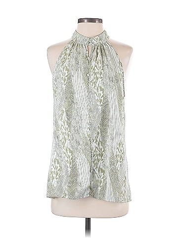 Buckle Black Sleeveless Blouse (view 1)