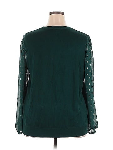 Indigo Rose Pullover Sweater (view 2)