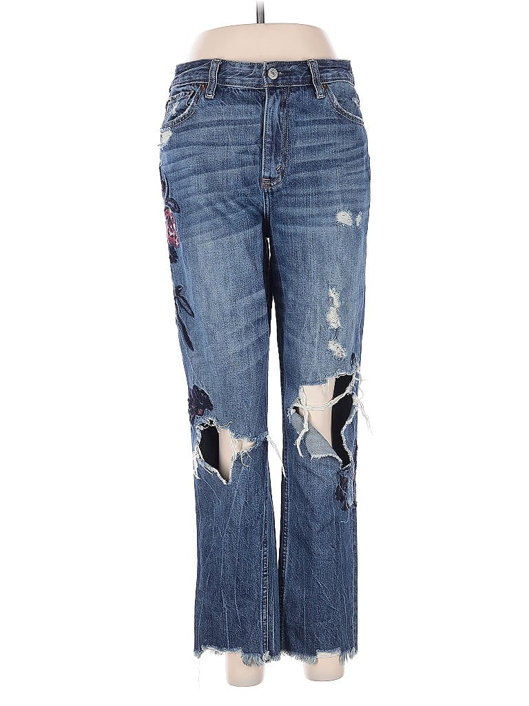 Pre-owned Abercrombie & Fitch Jeans In Blue