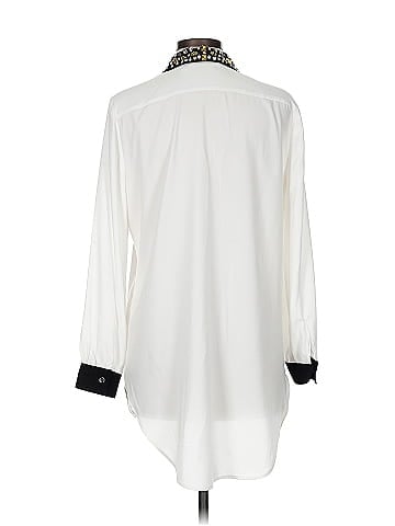 Black Label by Chico's 3/4 Sleeve Blouse (view 2)