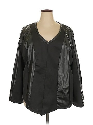 Ashley Stewart Long Sleeve Blouse (view 1)