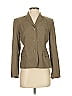 Ann Taylor LOFT Tan Silk Blazer Size 2 - photo 1