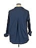 Foxcroft Blue 3/4 Sleeve Button-Down Shirt Size 1X - photo 2