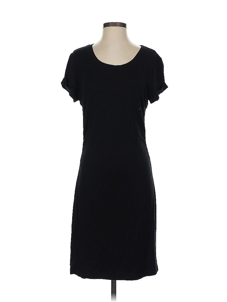 Pre-owned Ann Taylor Loft Outlet Casual Dress In Black
