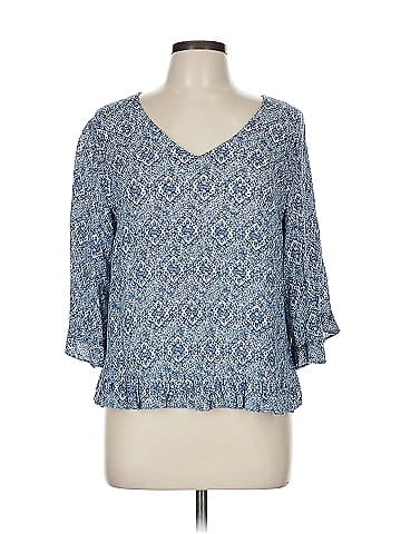 Cynthia Rowley 3/4 Sleeve Blouse (view 1)