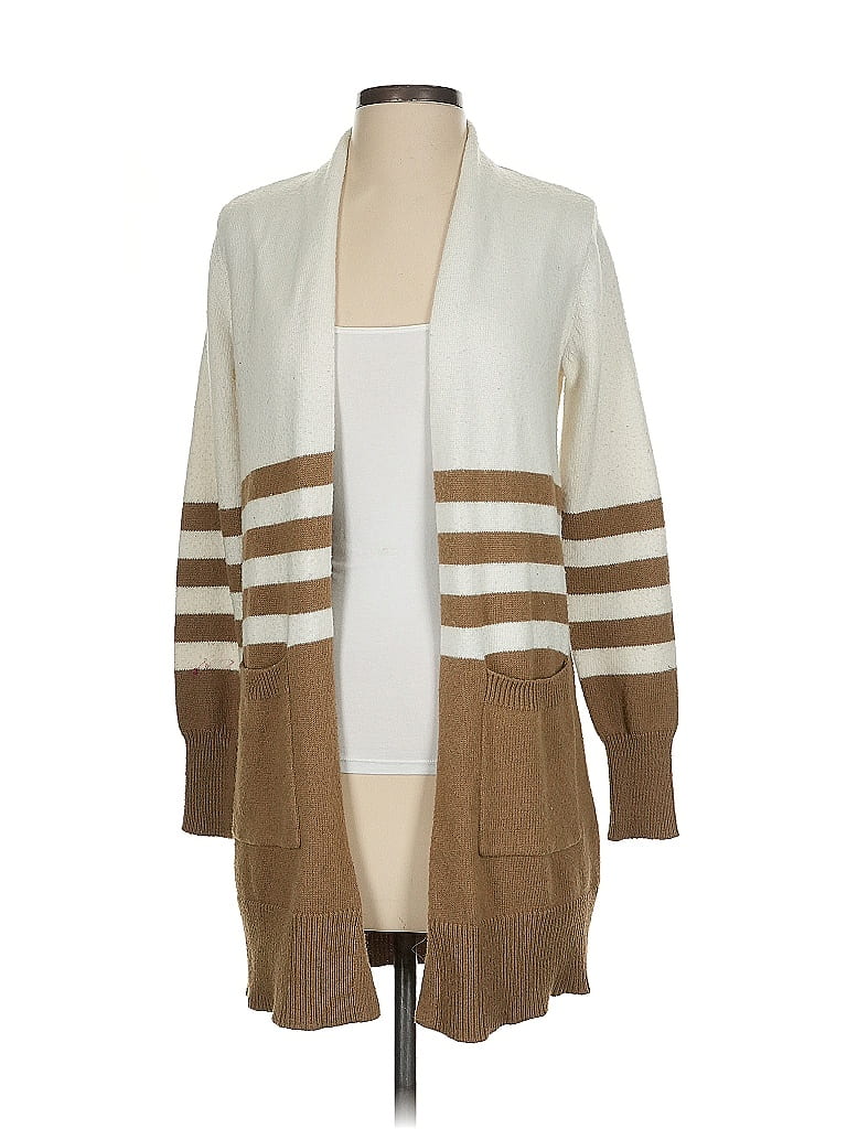Pre-owned Michael Michael Kors Cardigan Sweater In Brown