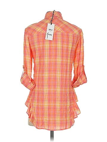 Tinley 3/4 Sleeve Button-Down Shirt (view 2)