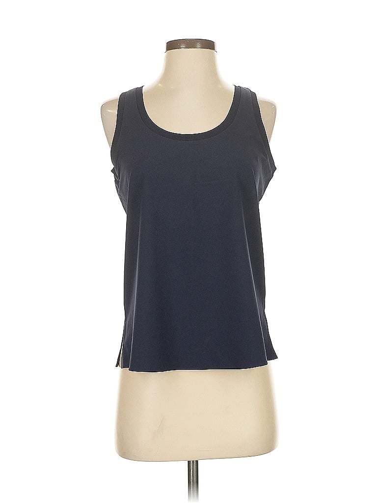 Pre-owned Br Standard Sleeveless Top Gray Halter Neckline Tops