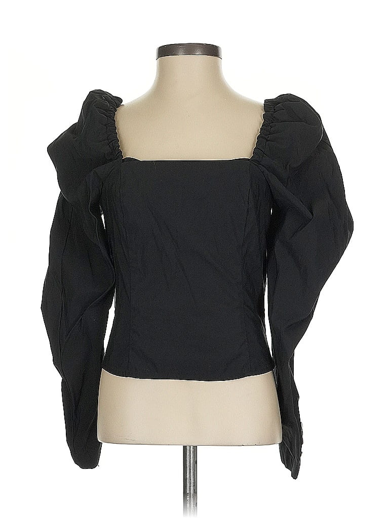 Click to view more detailed imagery on our partner's website Pre-owned Levi's Long Sleeve Blouse In Black