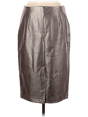 7th Avenue Design Studio New York & Company Faux Leather Skirt (view 2)