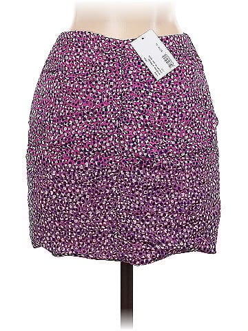 Intermix Silk Skirt (view 2)