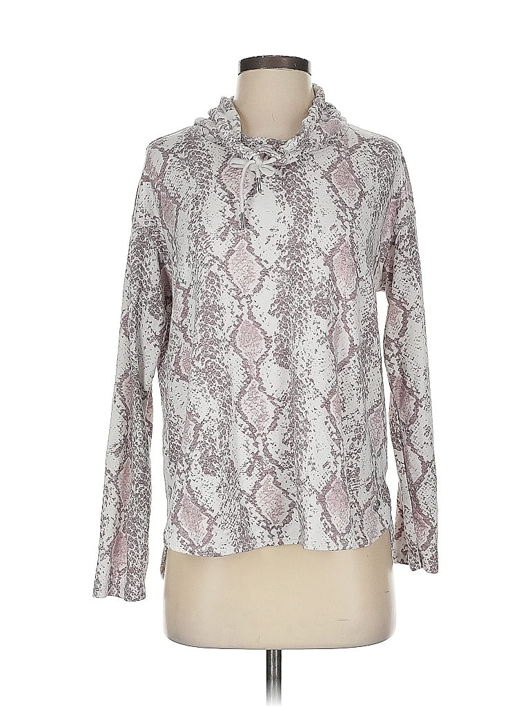 Pre-owned Calvin Klein Cardigan Sweater In Silver