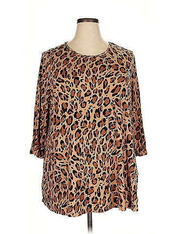 Jessica London 3/4 Sleeve T-Shirt (view 1)