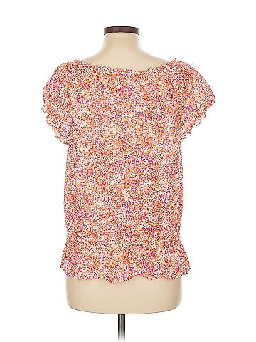 Liz & Co. Short Sleeve Blouse (view 2)