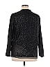 Johnny Was Metallic Black Long Sleeve Blouse Size XL - photo 2