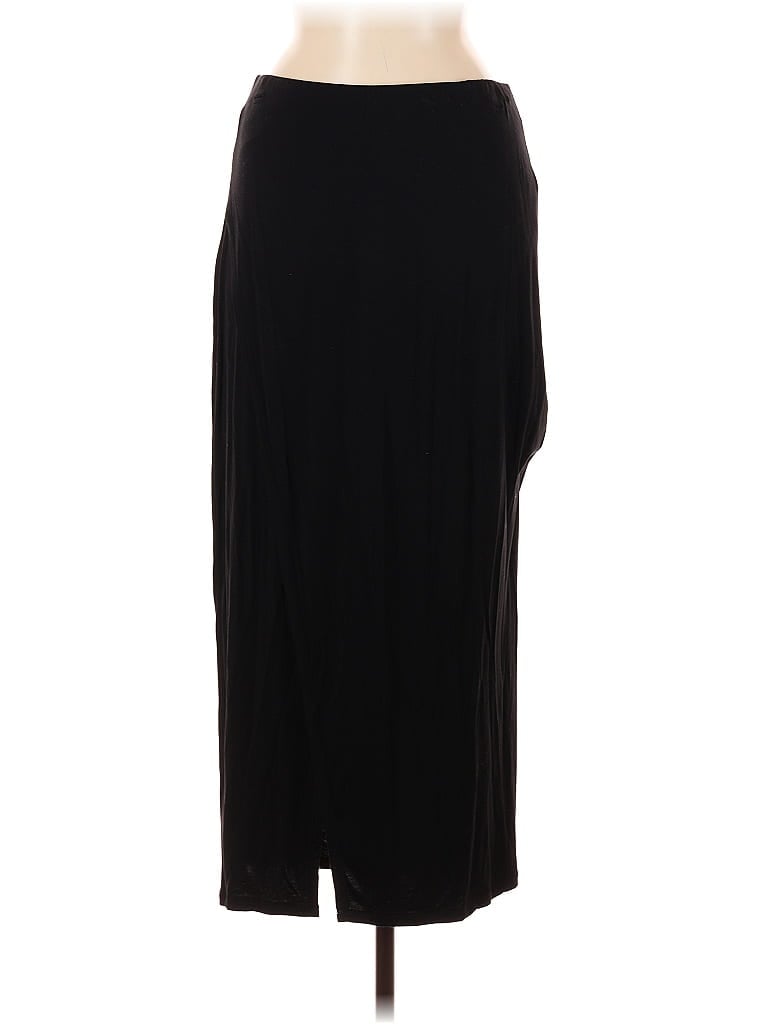 Pre-owned White House Black Market Formal Skirt In Black