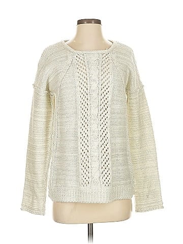 Hem & Thread Pullover Sweater (view 1)