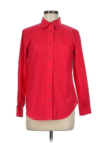 Foxcroft Long Sleeve Button-Down Shirt (view 1)