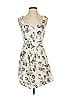 O'Neill 100% Viscose Floral Ivory Casual Dress Size 3 - photo 1