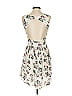 O'Neill 100% Viscose Floral Ivory Casual Dress Size 3 - photo 2