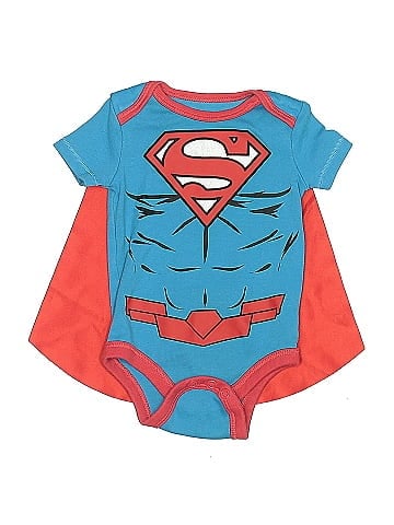 Superman Short Sleeve Onesie (view 1)