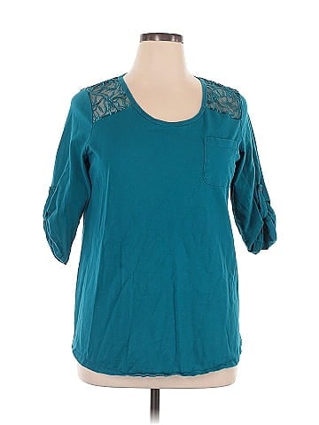 Roaman's 3/4 Sleeve T-Shirt (view 1)