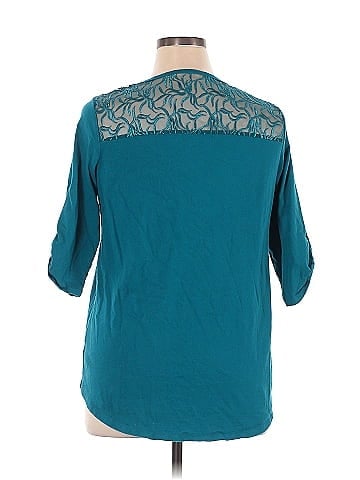 Roaman's 3/4 Sleeve T-Shirt (view 2)