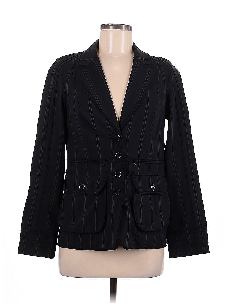 Yansi Fugel Blazer Jacket In Black