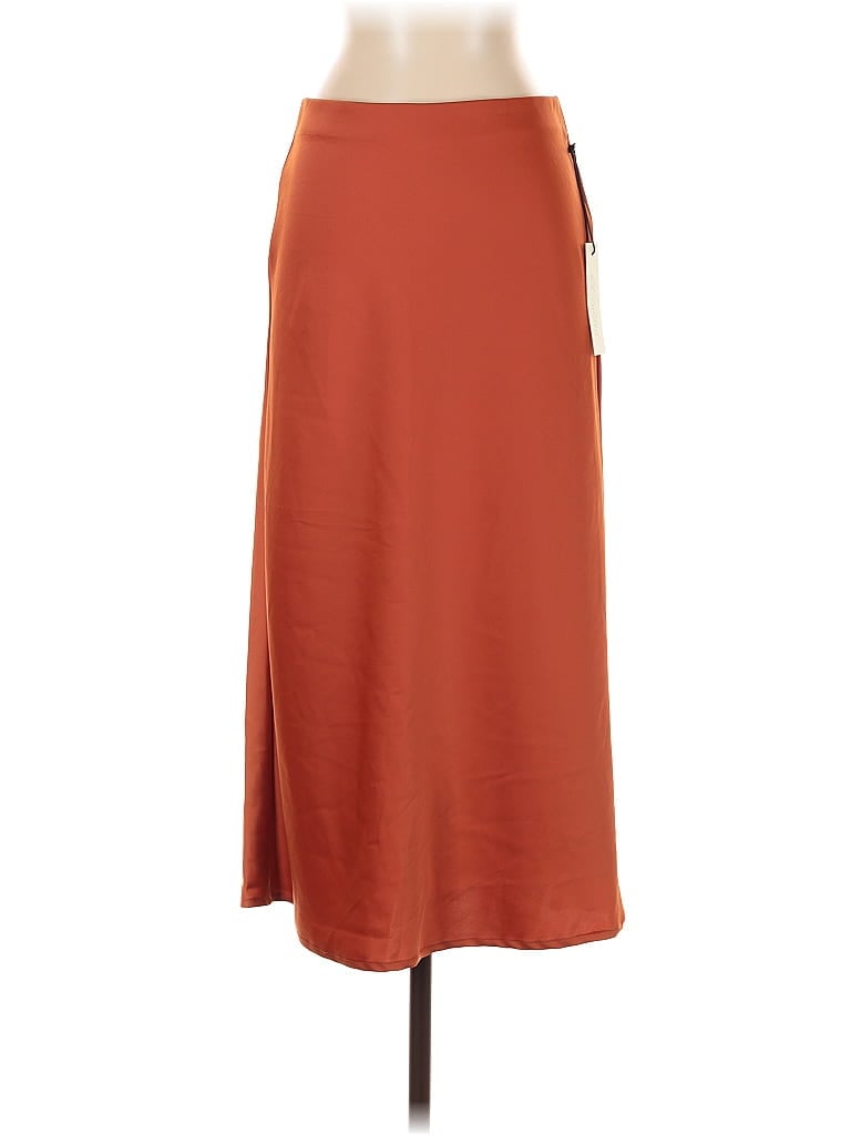 Pre-owned Rachel Zoe Tjx Casual Skirt In Orange