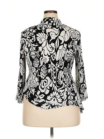 Belissimo 3/4 Sleeve Blouse (view 2)