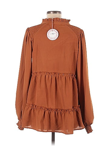 Umgee Long Sleeve Blouse (view 2)
