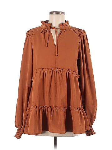 Umgee Long Sleeve Blouse (view 1)