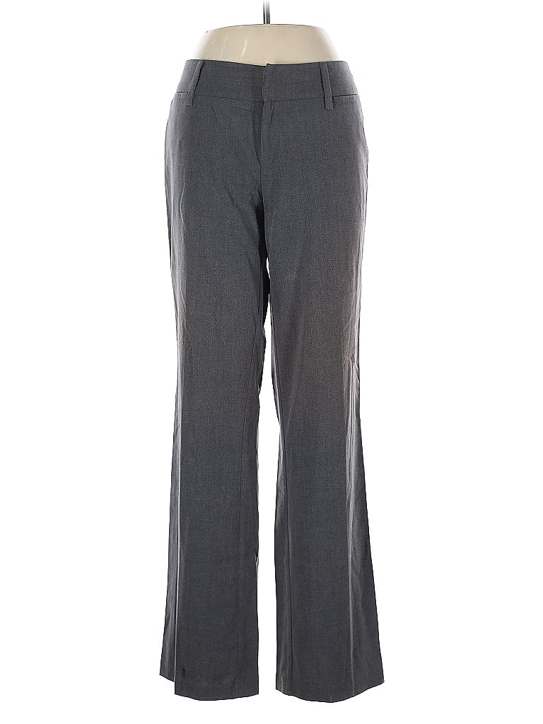 Pre-owned Ab Studio Dress Pants In Gray