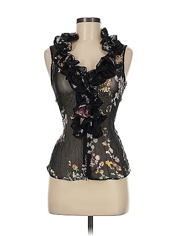 Anne Fontaine Sleeveless Silk Top (view 1)