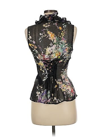 Anne Fontaine Sleeveless Silk Top (view 2)