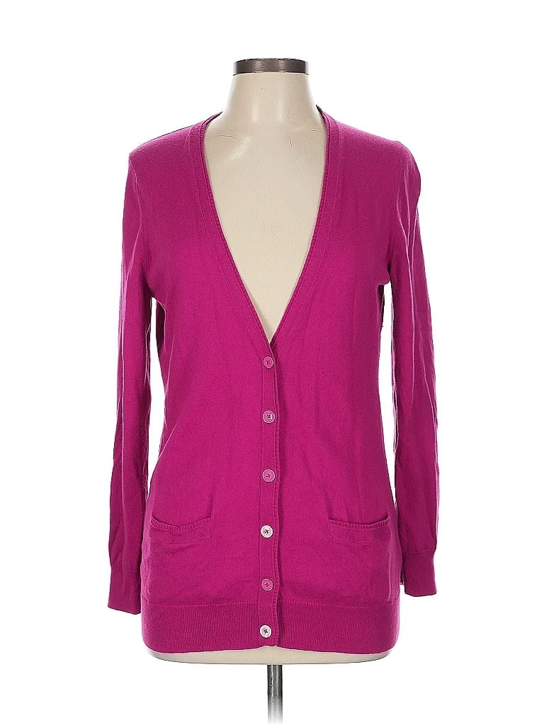 Pre-owned Banana Republic Cardigan Sweater In Pink