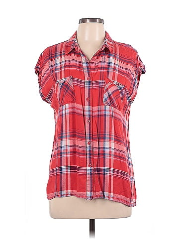 Mossimo Supply Co. Short Sleeve Blouse (view 1)