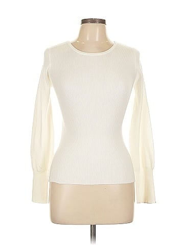 Hem & Thread Pullover Sweater (view 1)