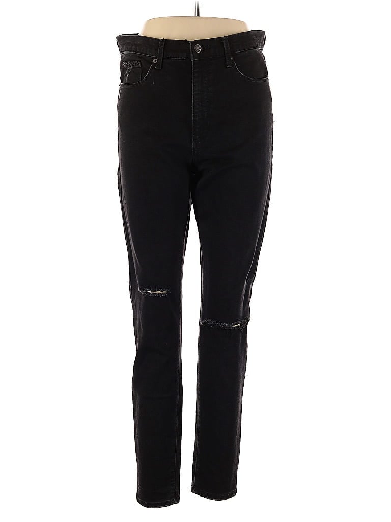 Pre-owned Banana Republic Factory Store Jeans In Black