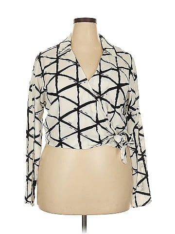 Intempo Long Sleeve Blouse (view 1)